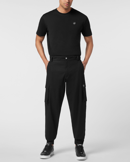 Czarne spodnie cargo Straight Fit - Image #2