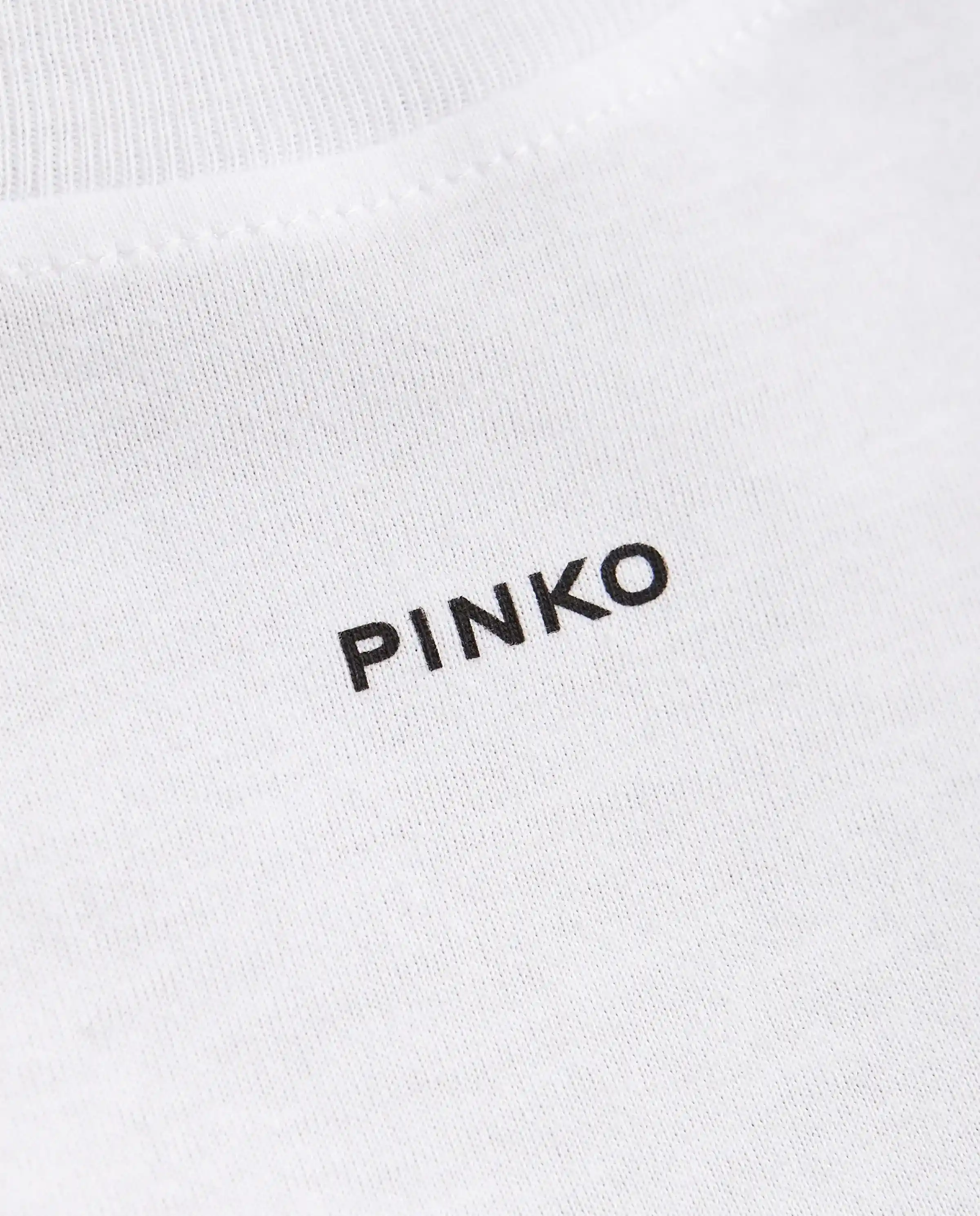 Biały t-shirt z mini logo - Image #3