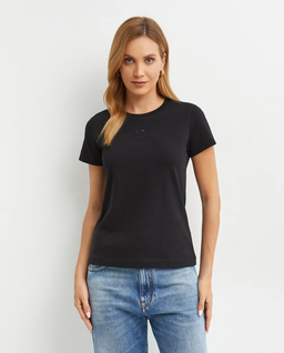Czarny t-shirt z logo - Image #0
