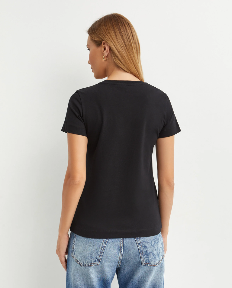 Czarny t-shirt z logo - Image #1