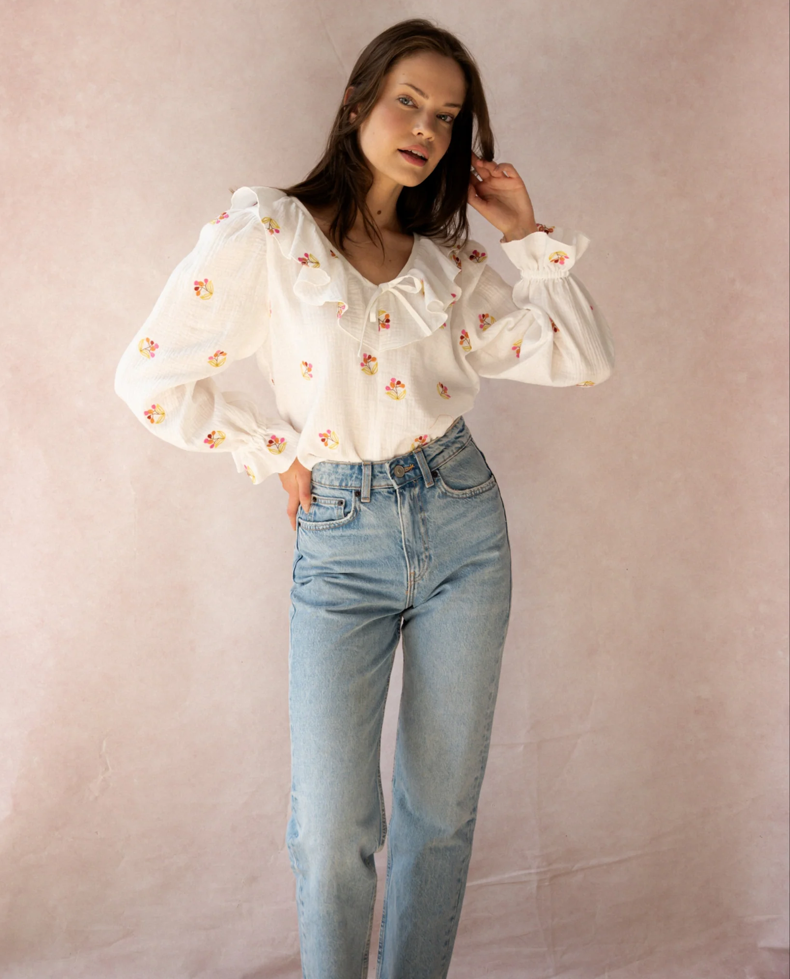 Biała koszula Bloom - Image #1