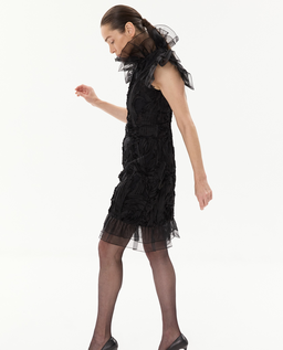 Czarna sukienka mini - Image #3