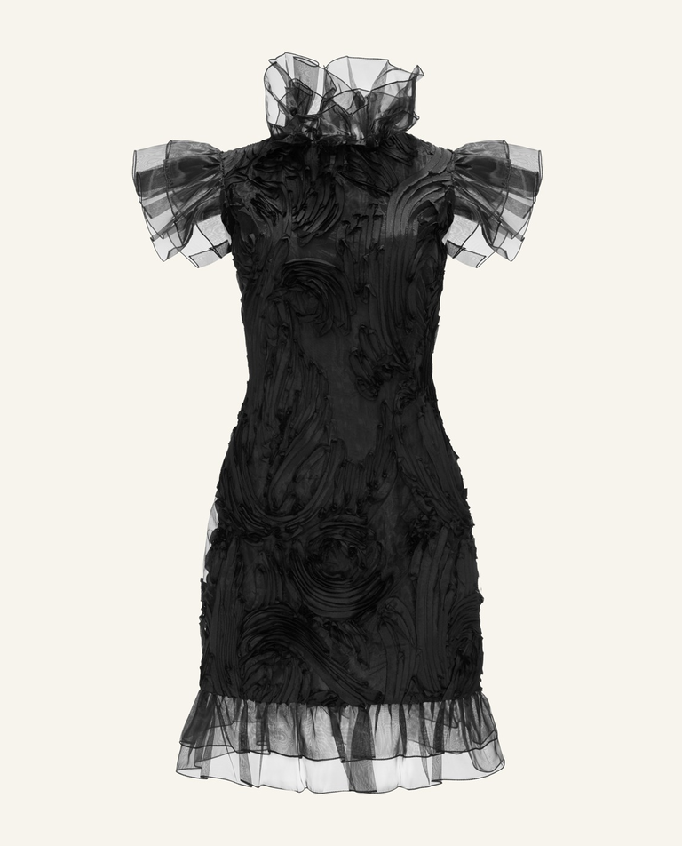 Czarna sukienka mini - Image #6