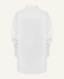 Biała bawełniana koszula - Image #4