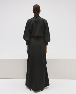 Czarne wełniane kimono - Image #1