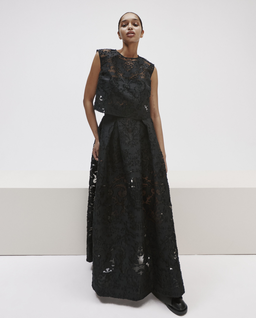 Czarny krótki top - Image #2