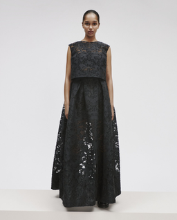 Czarny krótki top - Image #3