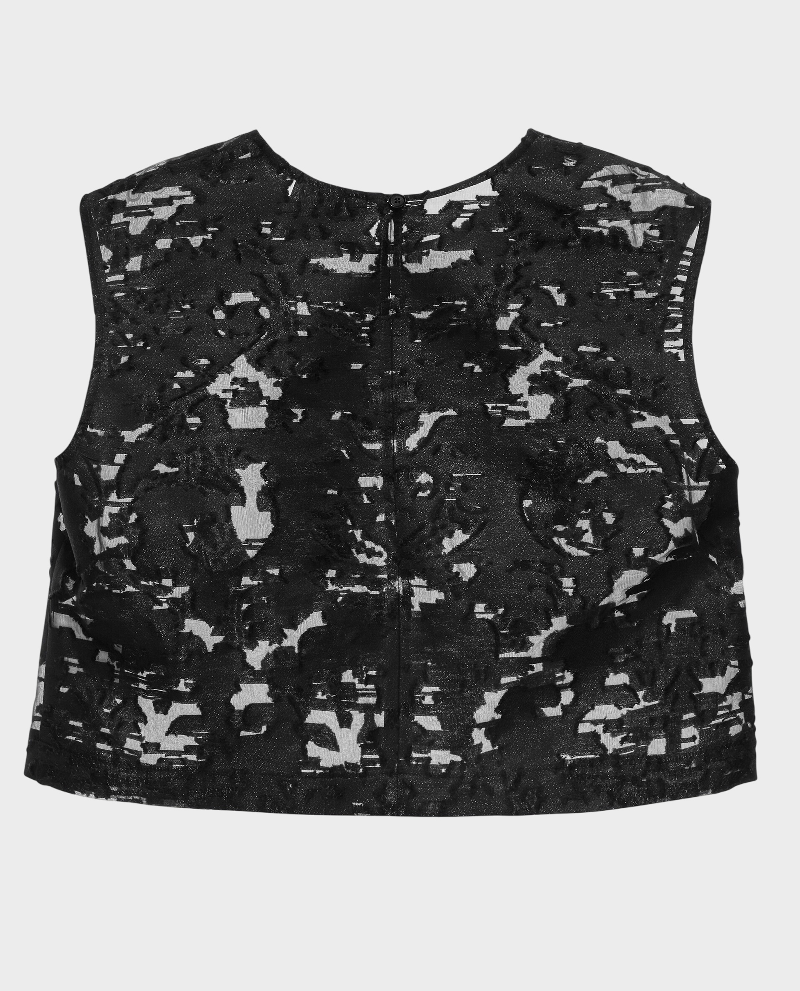 Czarny krótki top - Image #5