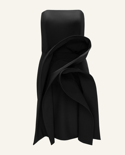 Krótka sukienka gorsetowa z aplikacją z przodu - Image #3