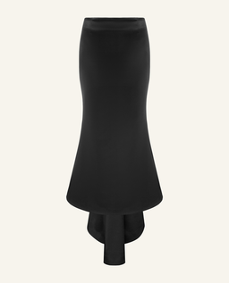 Spódnica maxi z trenem - Image #4