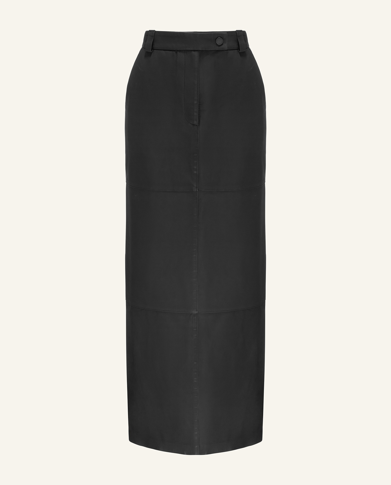 Spódnica maxi z matowej skóry - Image #3