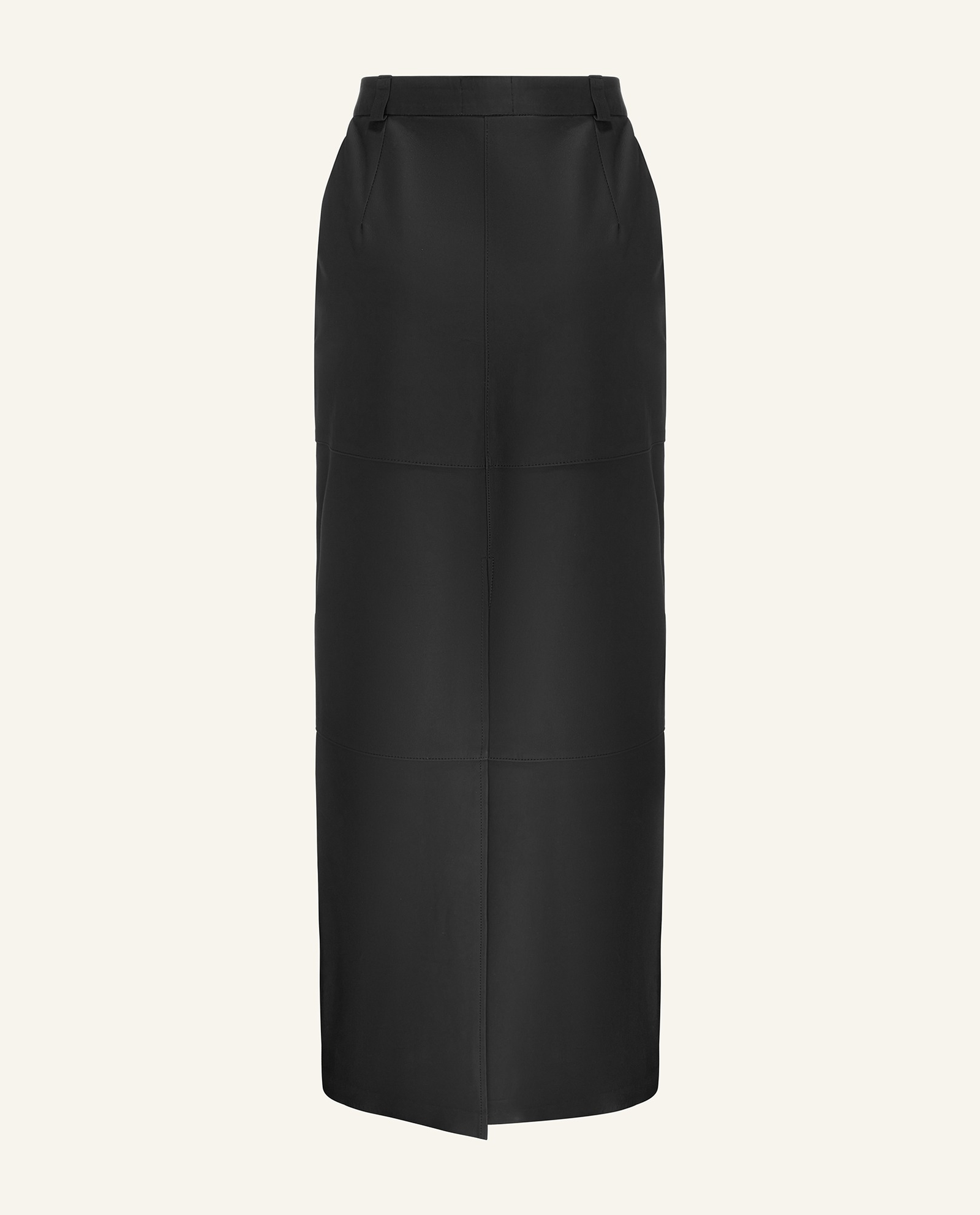 Spódnica maxi z matowej skóry - Image #4