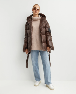 Beżowy sweter z wełny alpaki Bite - Image #3