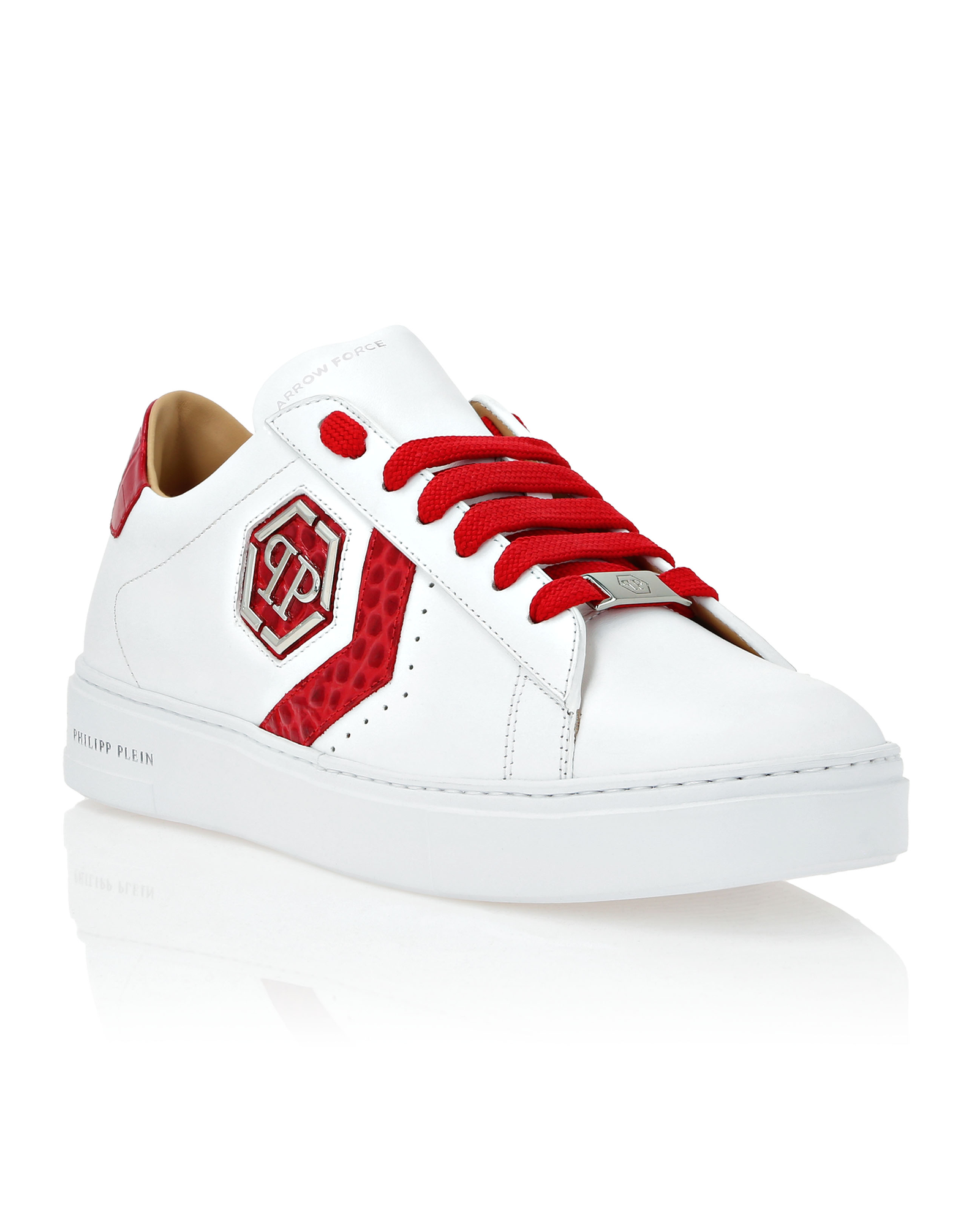 Skórzane sneakersy Lo-Top - Image #1