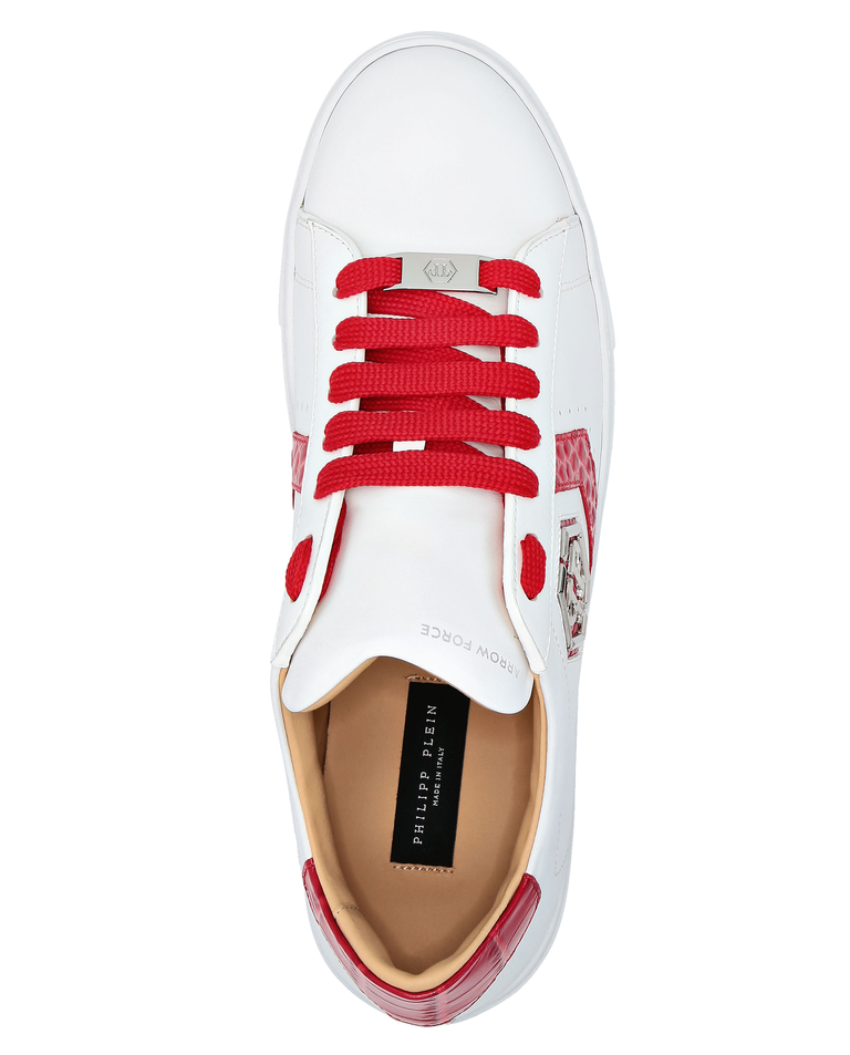 Skórzane sneakersy Lo-Top - Image #3