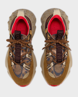 Skórzane sneakersy Trailnrun - Image #4