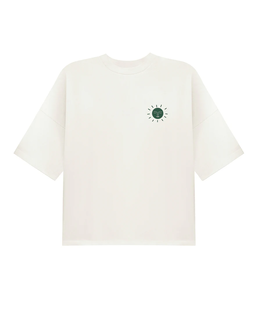 Biały t-shirt Sun - Image #2