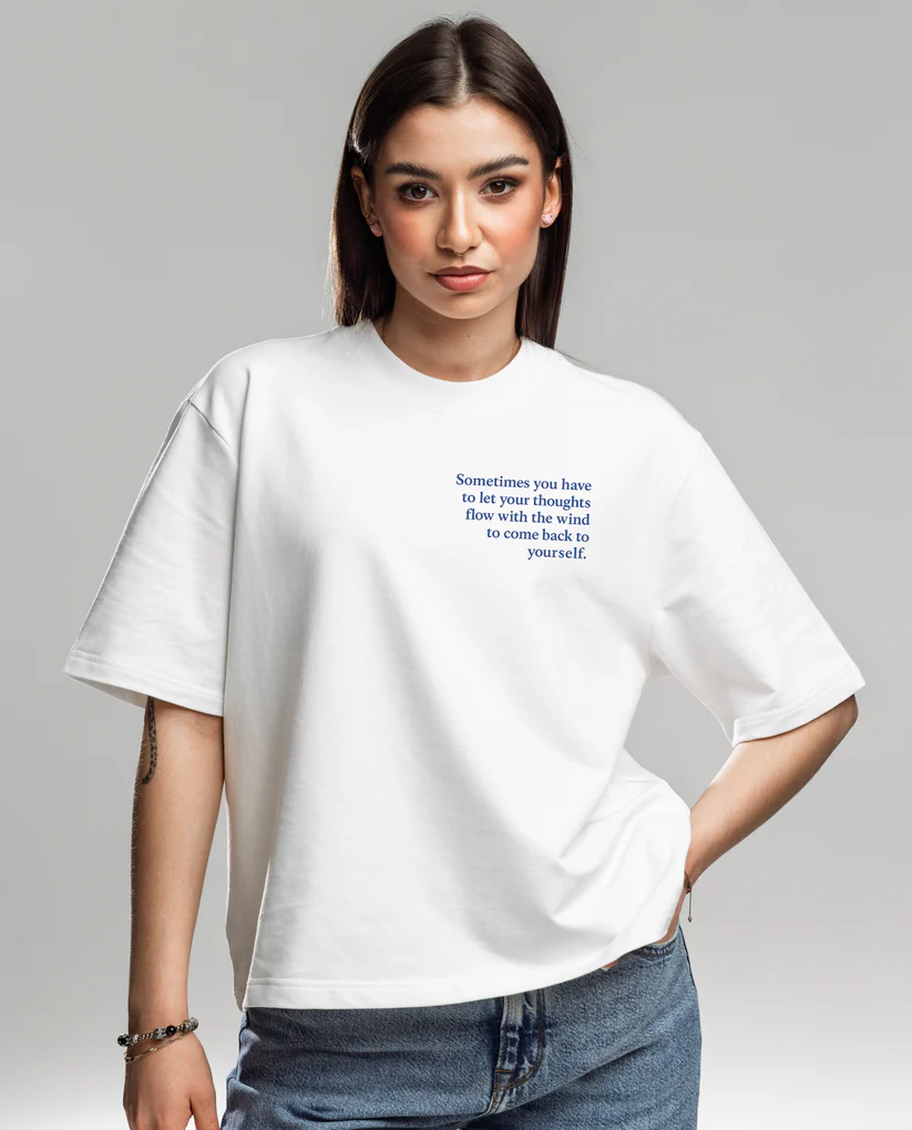 Biały t-shirt Dream - Image #0