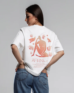Biały t-shirt She - Image #1