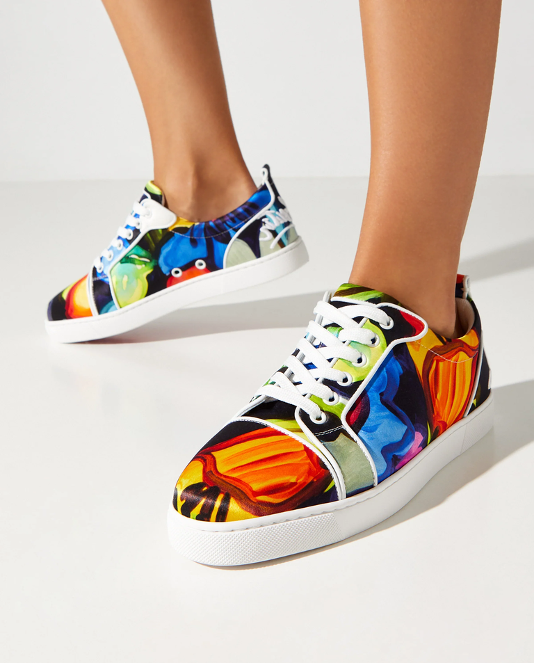 Kolorowe sneakersy Fun Louise Junior - Image #0