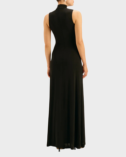 Czarna maxi sukienka Rita - Image #1