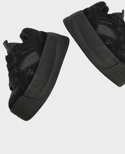 Czarne sneakersy na platformie Snatch - Image #3
