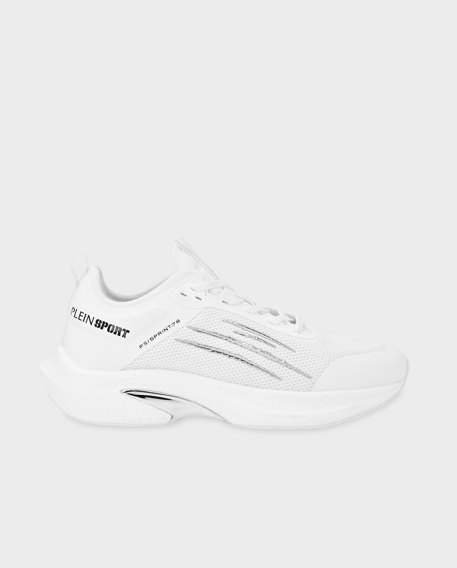 Białe sneakersy Sprint - 78 - Image #0