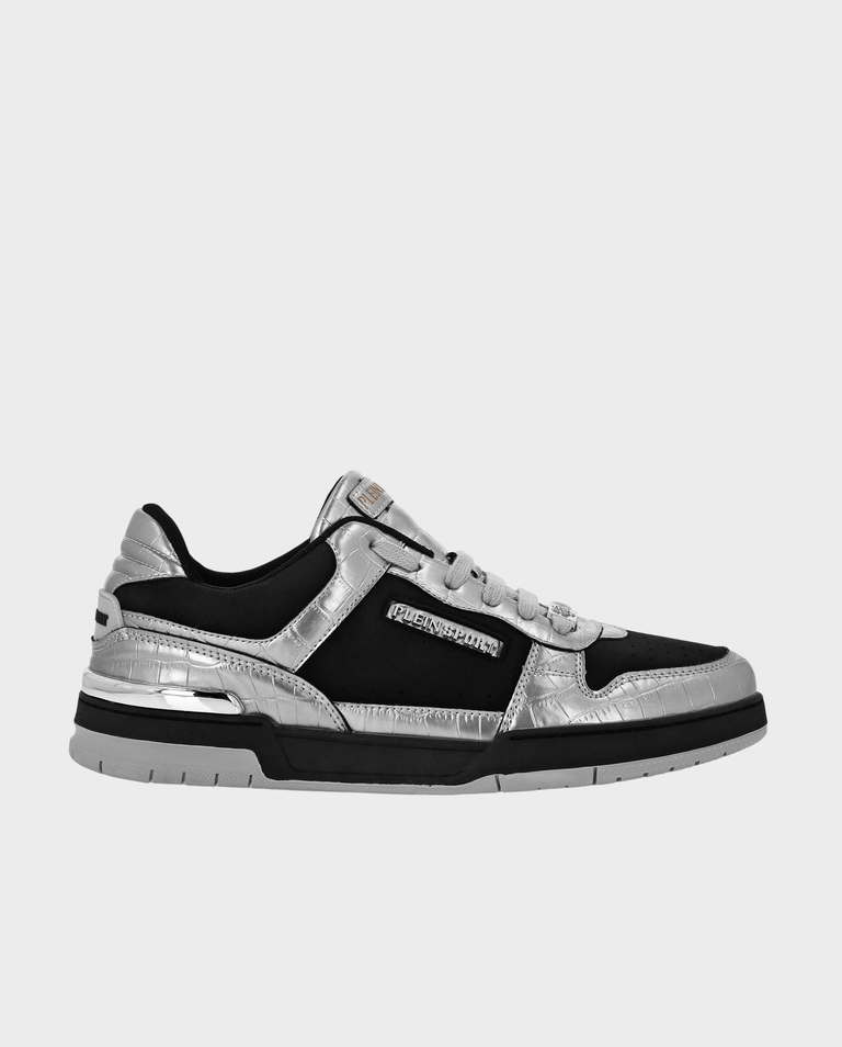 Srebrno-czarne sneakersy Viper Luxe - Image #0