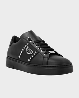 Czarne sneakersy Lo-Top z logo - Image #1