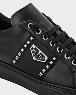 Czarne sneakersy Lo-Top z logo - Image #2