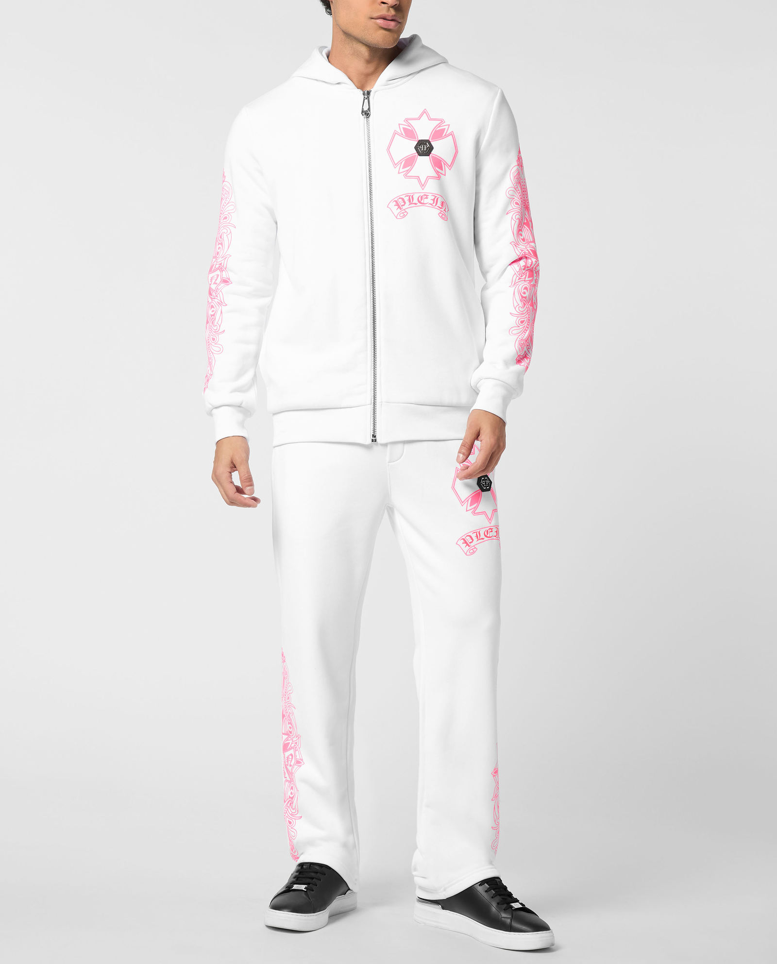 Biała bluza z kapturem - Image #2