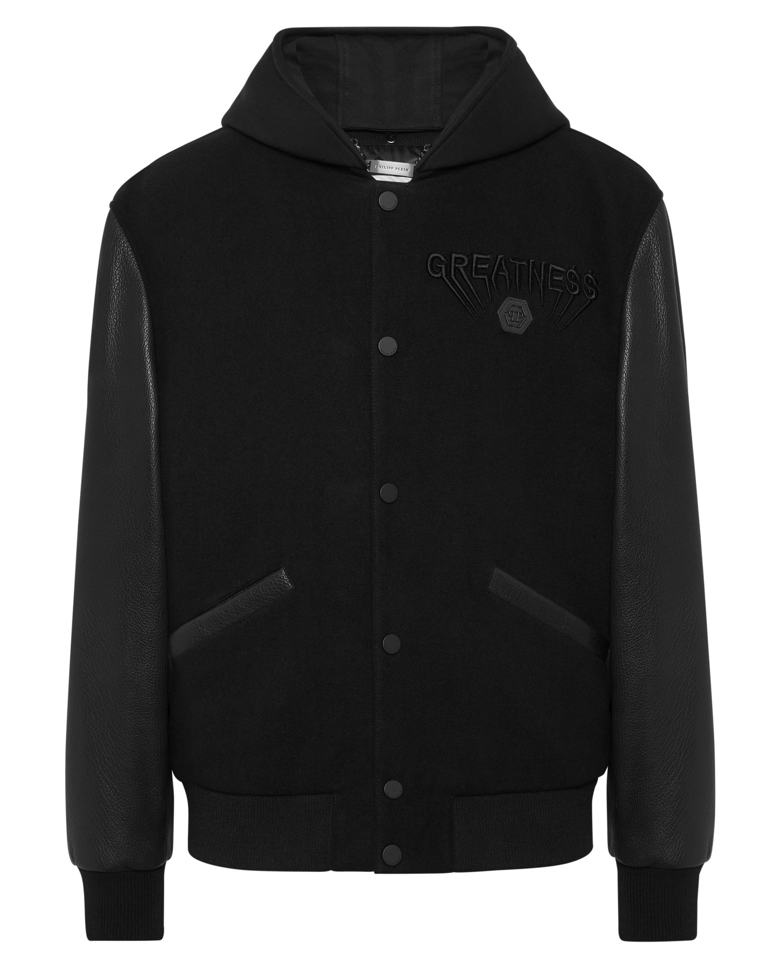 Czarna bomberka z kapturem - Image #5