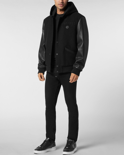 Czarna bomberka z kapturem - Image #2