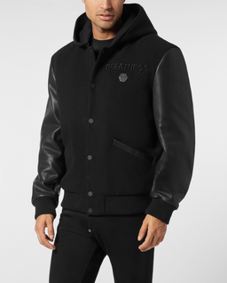 Czarna bomberka z kapturem - Image #0