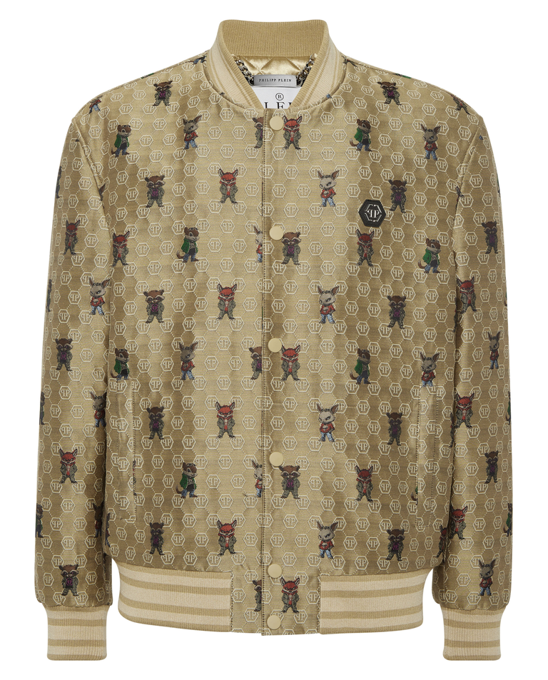 Żakardowa kurtka bomber Fairy