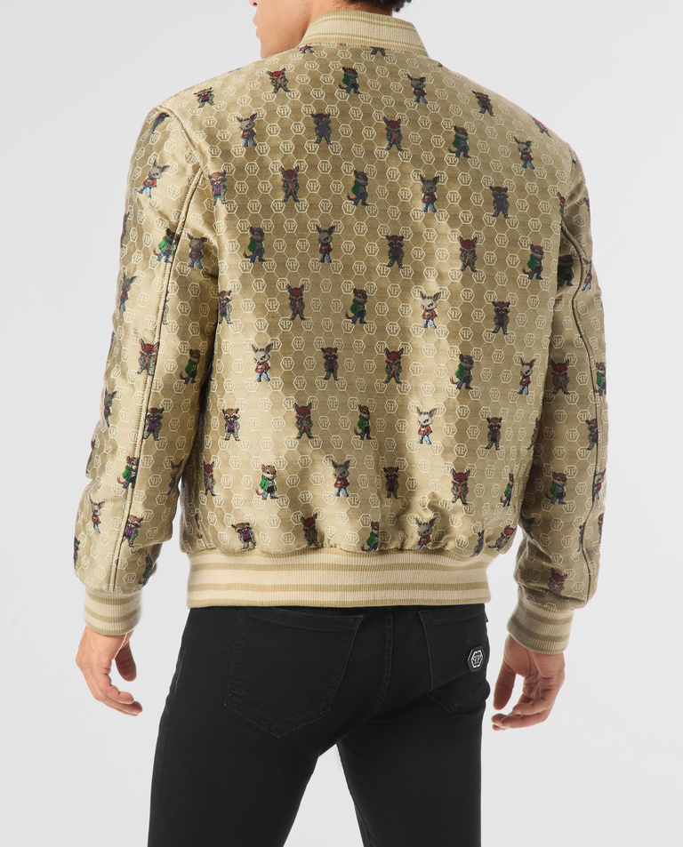 Żakardowa kurtka bomber Fairy - Image #3