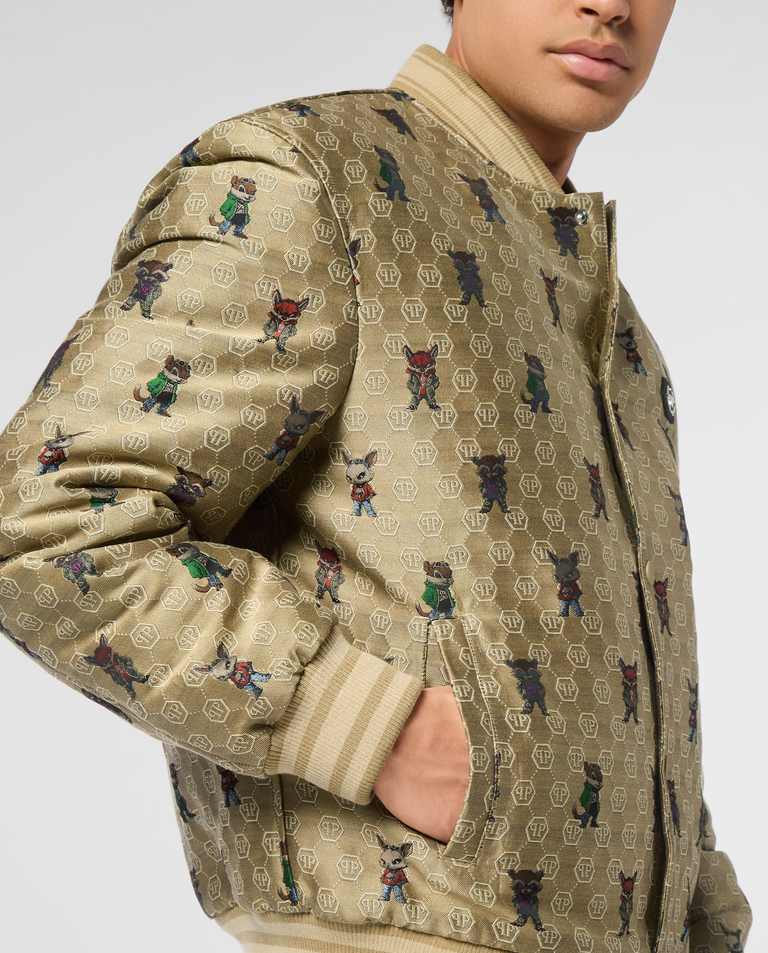 Żakardowa kurtka bomber Fairy - Image #2