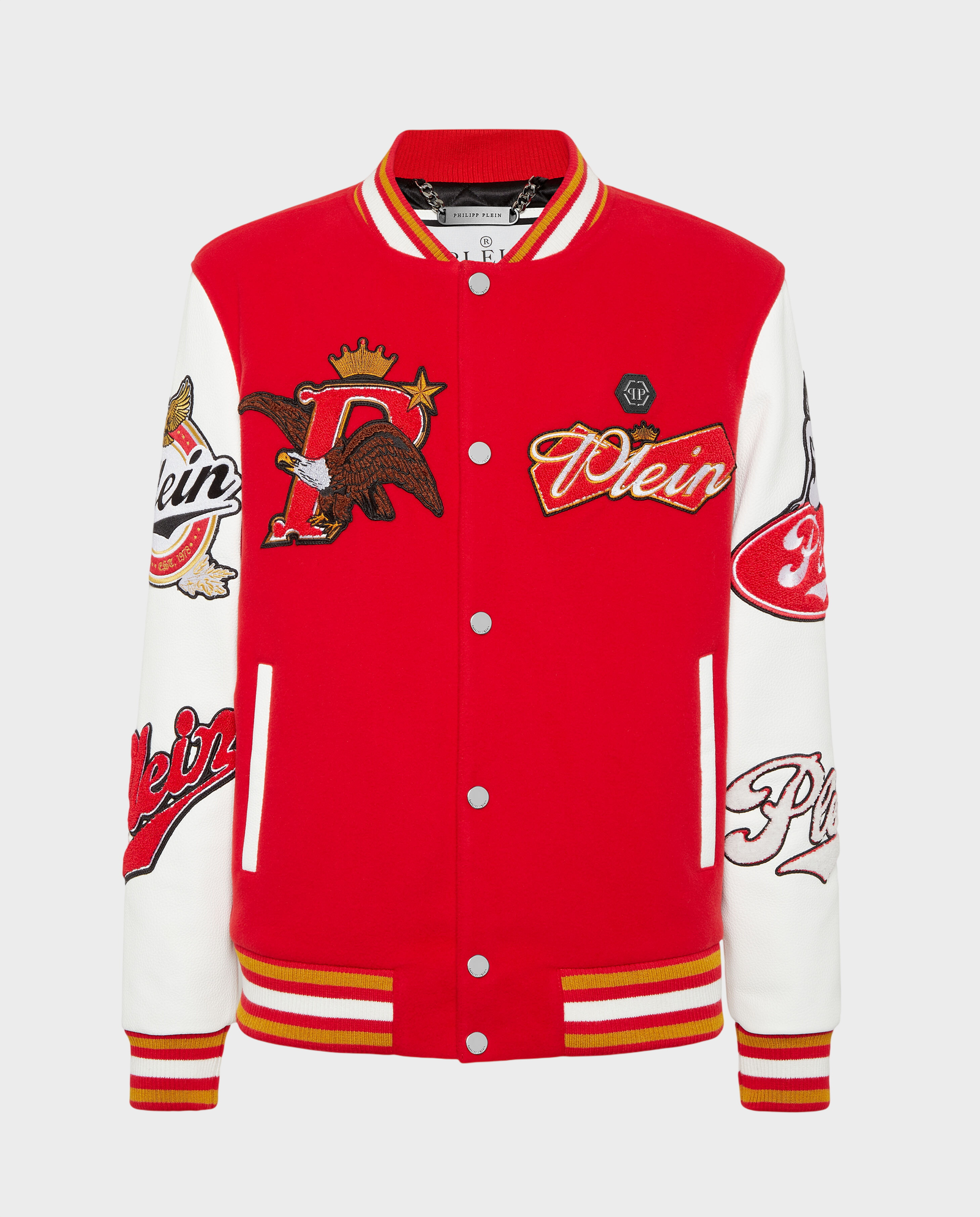 Czerwona kurtka Varsity Bomber - Image #0