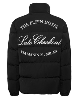 Czarna kurtka puchowa - Image #4