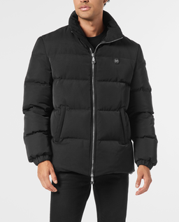 Czarna kurtka puchowa - Image #0