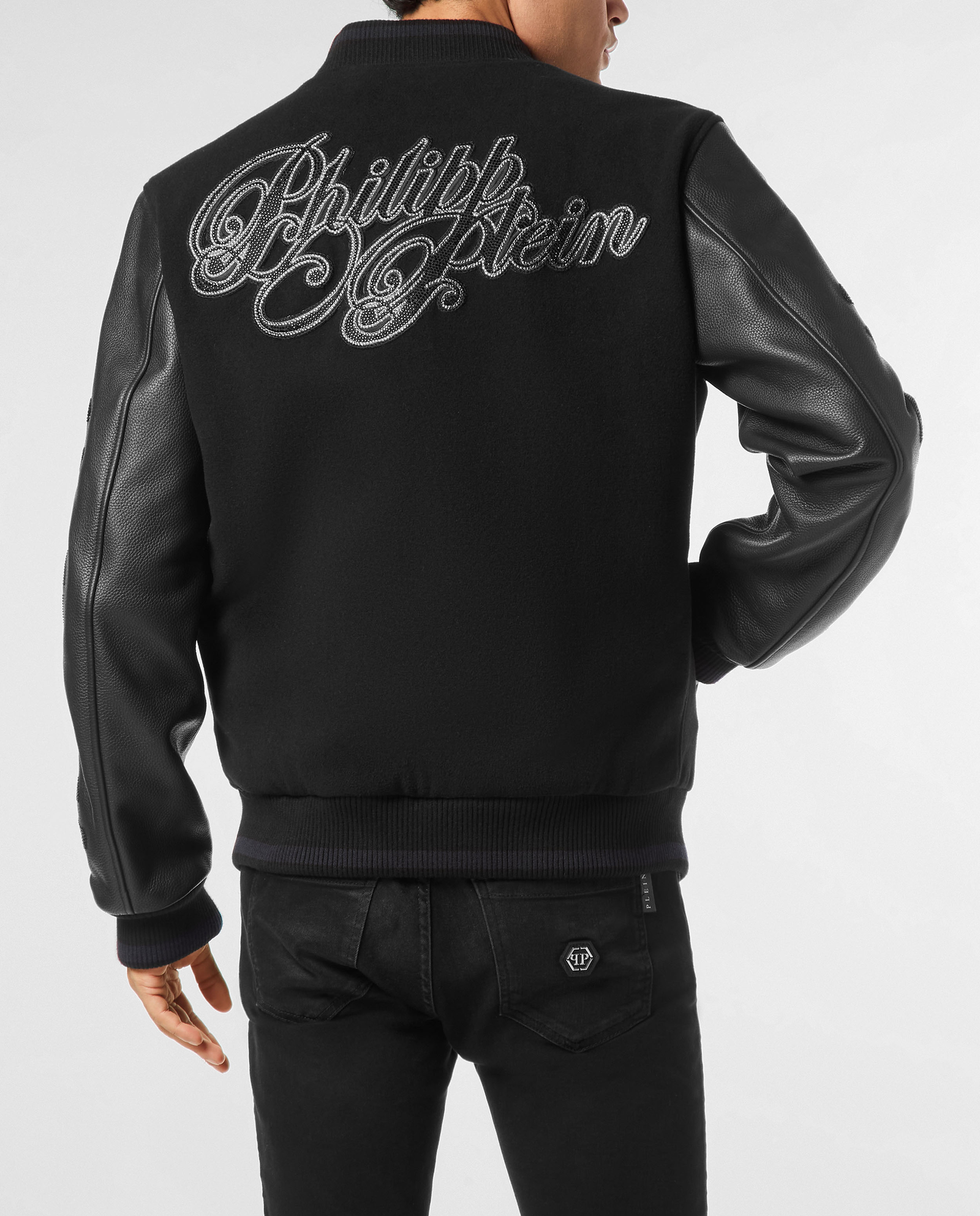 Skórzana kurtka bomberka - Image #1