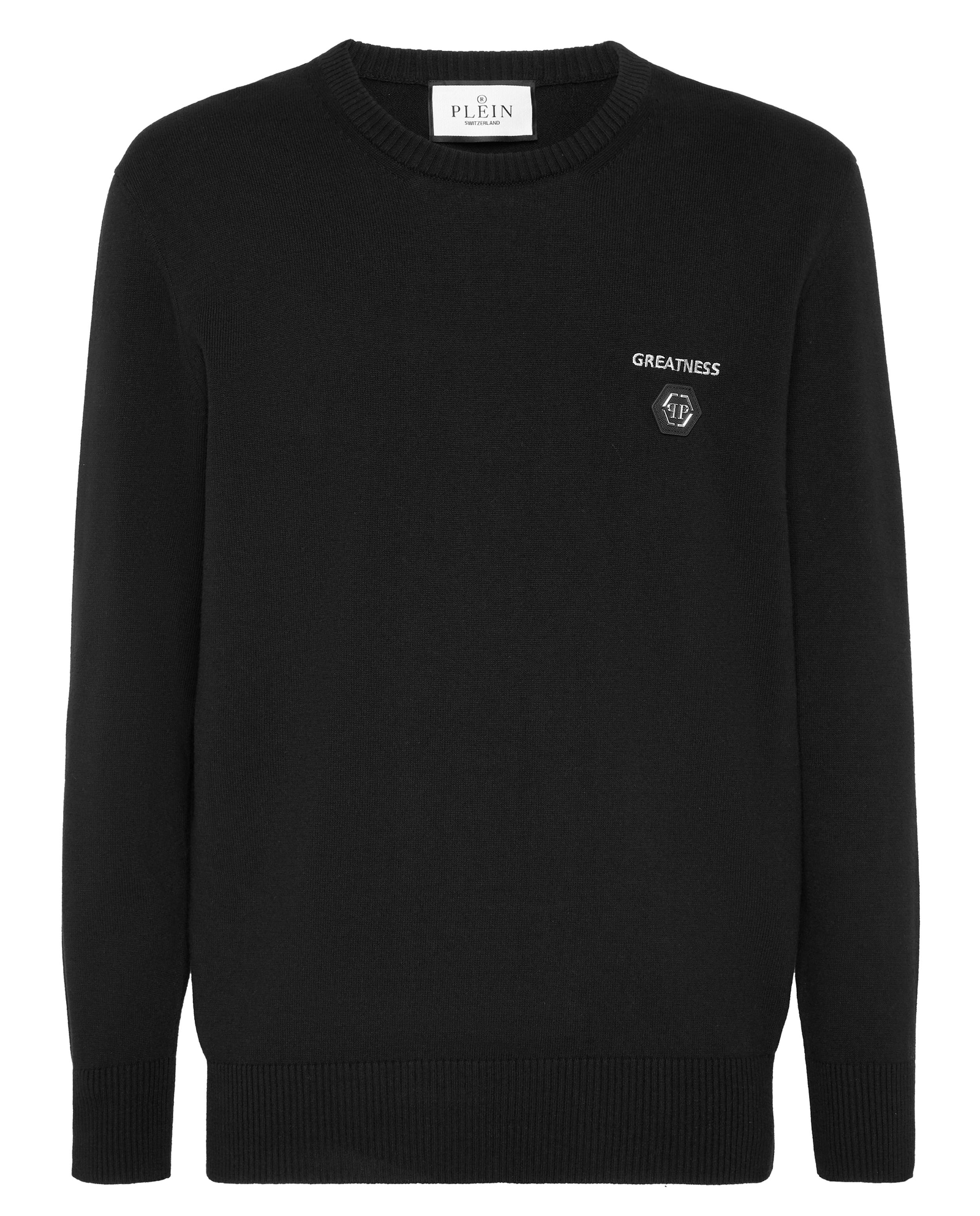 Sweter z okrągłym dekoltem - Image #1