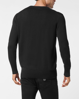 Sweter z okrągłym dekoltem - Image #3