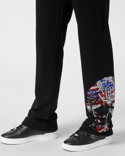 Spodnie dresowe Skull America - Image #3