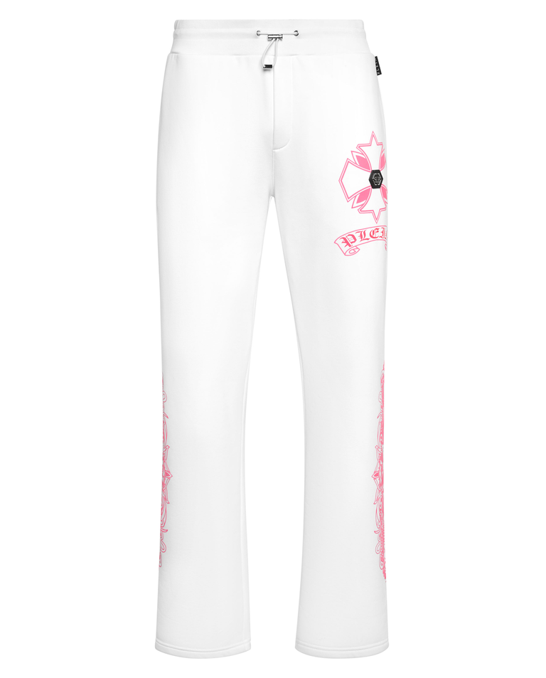 Białe spodnie dresowe - Image #4