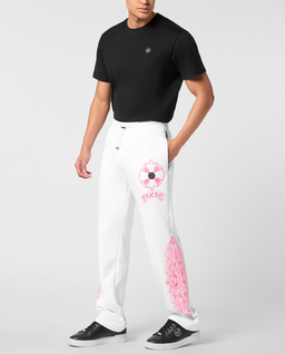 Białe spodnie dresowe - Image #2