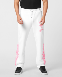 Białe spodnie dresowe - Image #0