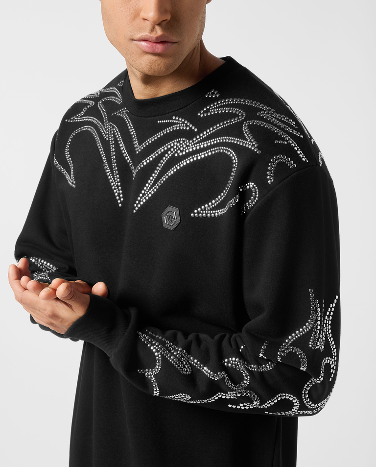 Czarna bluza Texas Studs - Image #3