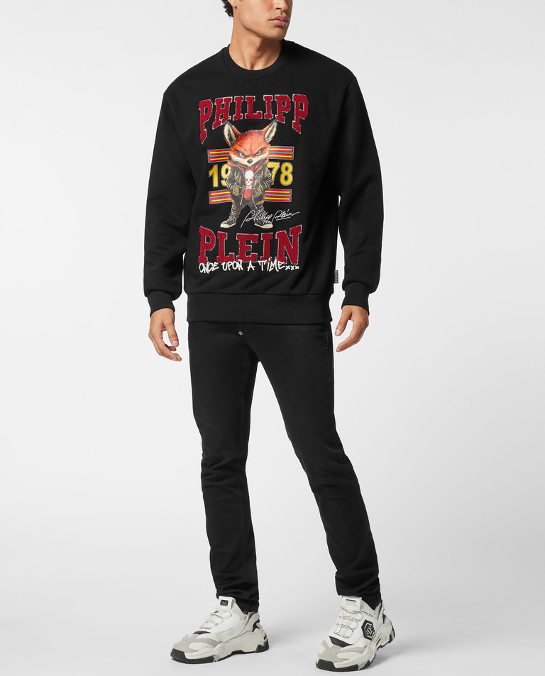 Czarna bluza z grafiką - Image #2