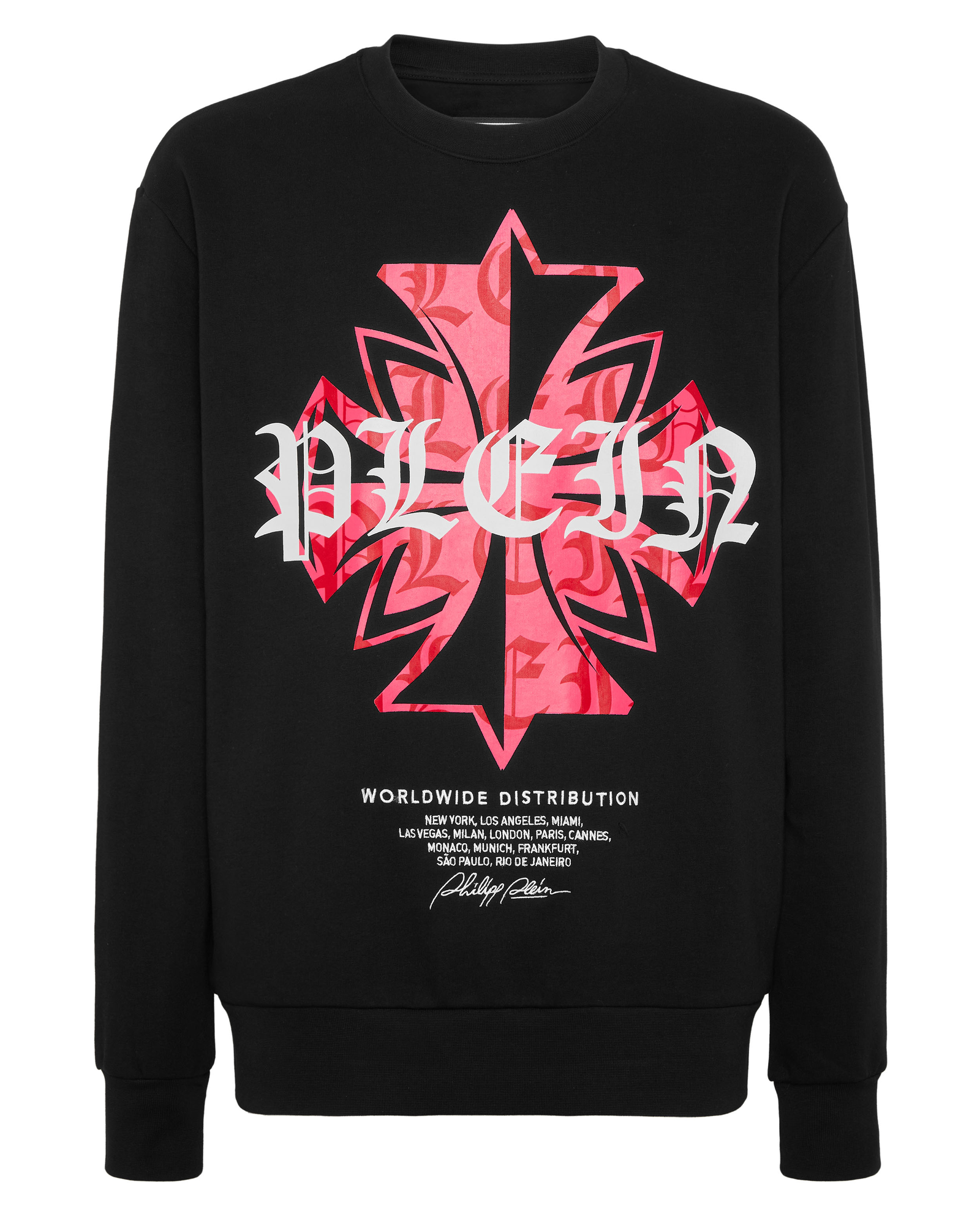 Czarna bluza z nadrukiem - Image #1